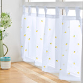 ♕ 2шт ♕ Якісна фіранка з вишивкою Tchibo (Німеччина) розмір 180* 46 см