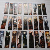 3 шт. Закладки котики