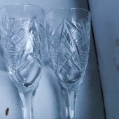 Разом 2 бокали хрусталь
