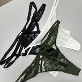 795. Стрінги мереживні 3 шт xl