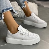 Натуральна шкіра. Стильні і зручні черевики/кросівки