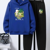 Утеплений зимовий костюм на флісі на 7-8 років