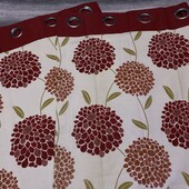 Яркие шторы 2х140х225 см.на люверсах, и на подкладке (состояние новых)