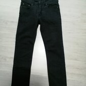 Котонові чоловічі штани, чорного кольору по дому,дачі! р. 34-30!