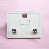 Сережки Stainless steel нержавіюча сталь 5мм