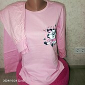 Пижама женская хлопок на байке ASMA Турция 46-48