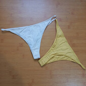 Комплект 2шт бавовняних трусиків стрінгів