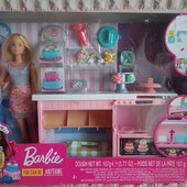 Набір для виготовлення тортів лялька Барбі-кулінар.