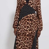 Віскозна прінтована сукня