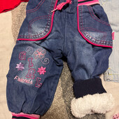 Классний лот джинси нові зимові та демі