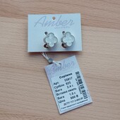 Нові срібні серіжки у стилі Van Cleef 925 проби!