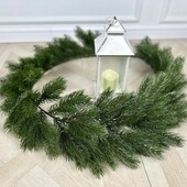 Гірлянда хвойна лита Pine mini 2 м оливково-зелена
