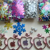 Набір сніжинок і наместин, 750шт