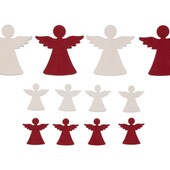 Новорічні дерев'яні фігурки , 12 шт, Livarno