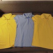 Три футболки поло George одним лотом, зріст 170-176 см