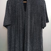 Блузка нарядная с блестящей ниткой