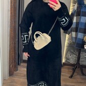 Платье альпака оверсайз батал цвет на выбор