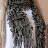 Серый шарфик