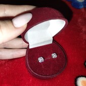 Нові срібні сережки 925 проба