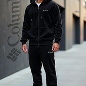 ♥️Дуже теплий якісний флісовий чоловічий костюм,рр.48-52, чорний, якість вища!!