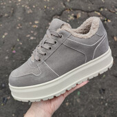 Натуральна замша!❄️Зима!❄️ Круті черевики на натур.хутрі!Дуже зручні і теплі!