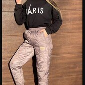 Зимние Крутые штаны на синтепоне ! 42/44, 46/48, 50/52 беж и черн