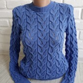 Ажурный женский свитер разные цвета новинки сезона
