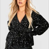❣️Boohoo блуза паєтки