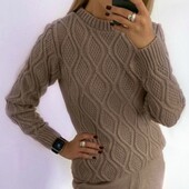 Женский теплый свитер оверсайз разные цвета новинки сезона