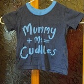 Футболка для хлопчиків 6-9 міс