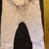 Рожеві штани в рубчик на 9-12 міс