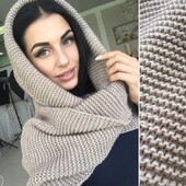 Шарф косынка шерсть -акрил цвет на выбор