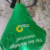 Чохол на сидіння велосипеда. Фото 1 зелений колір