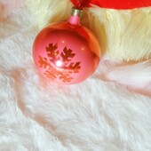 ❤️Винтаж. Елочная игрушка большая стекло СССР❤️