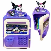 Дитячий сейф-скарбничка, від батарейок, Міні Банк Куромі