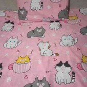 Простирадло євро та дві наволочки 50х70 см. Бязь Голд Люкс.