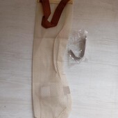 Сумочка сіточка для зберігання пакетів з гачком, органайзер для пакетів