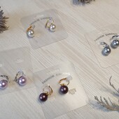 Невеличкі сережки з намистиною. 1 на вибір