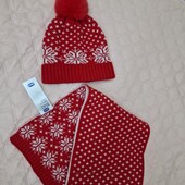 Комплект шапка+шарф Chicco на 3-5р