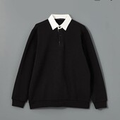 Новий світшот з коміром ,розмір 3ХЛ.100%коттон.