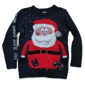 Новорічний светр на 7-8років зріст 128