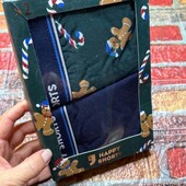 Арт.712 труси боксери чоловічі 2шт happy shorts розмір L.