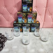 Лот 6шт склянки з підсвічуванням Flash Cup (200мл)