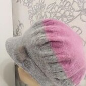 Шикарна тепла шапка берет р 56-60 Якість Преміум Класа!