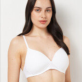 Арт.1156 бюстгальтер ліфчик жіночий білий без кісточок від c&a євро 80D.