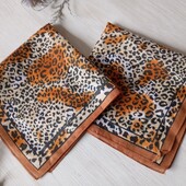 2шт Носова хустинка леопардова
