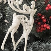 Красивые керамические олени на елочку