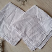 2шт. Якісна носова хустинка біла велика