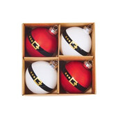 Новорічні прикраси скляні livarno 1набор на вибір