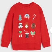 Теплий світшот Star Wars з різдвяним принтом